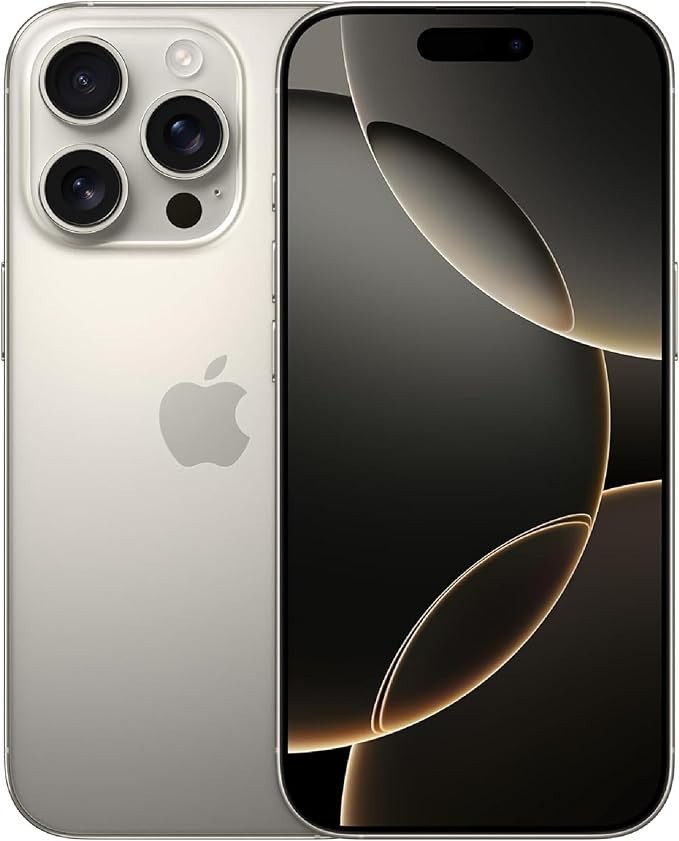 Apple iPhone 16 Pro Max, 1TB, Natural Titanium